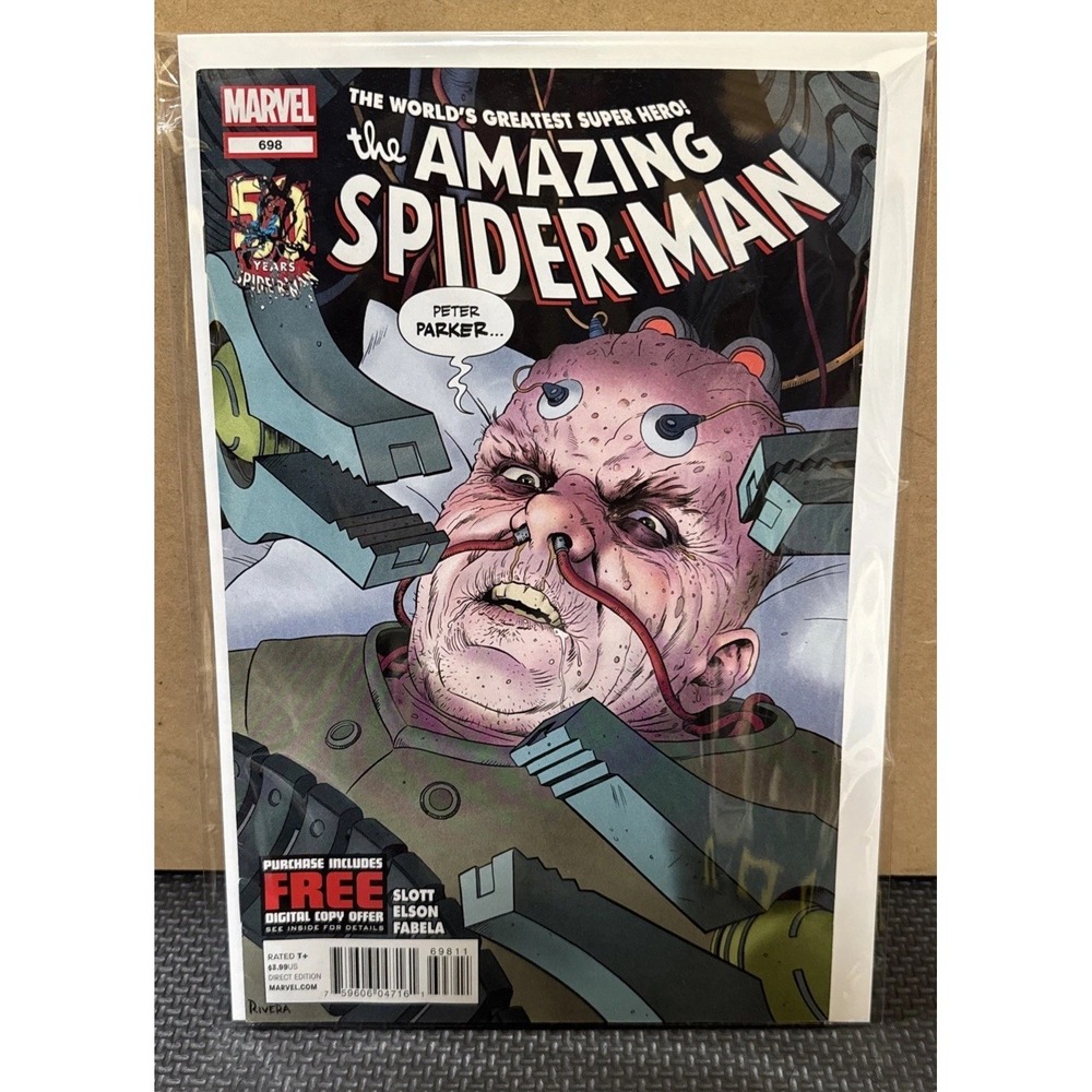 Amazing Spider-Man #698 Vol. 1 2013 Marvel Comics Origin Story VG+